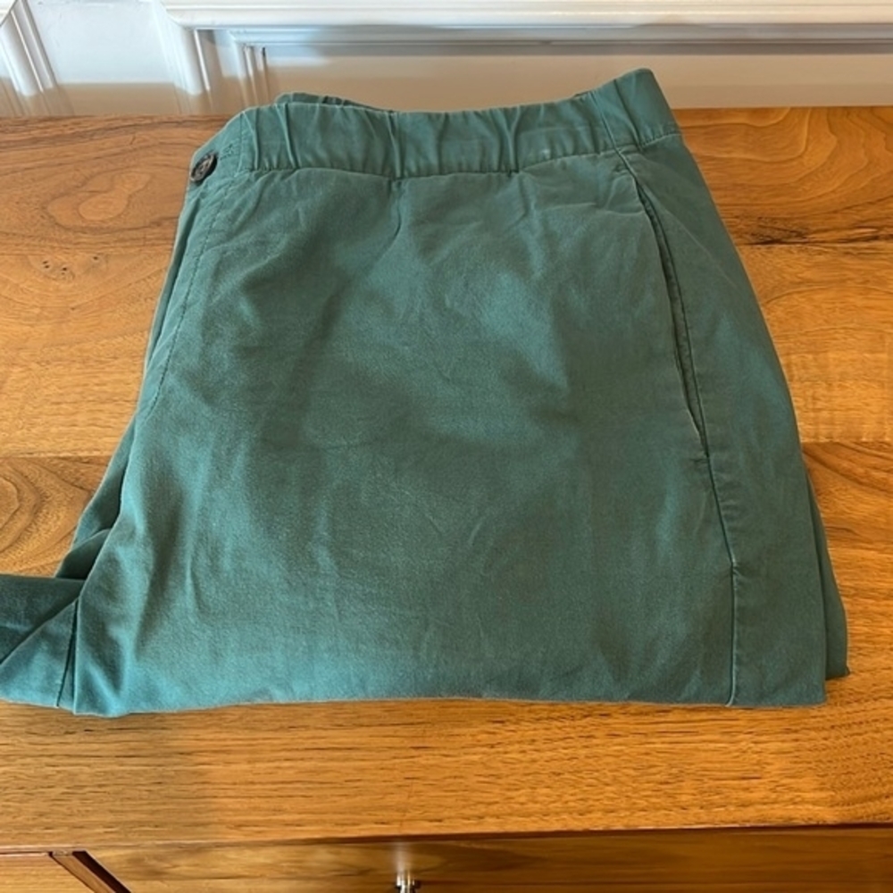 Bonobos The Off Duty Pant- Seafoam Green - XL Waist - Short Inseam